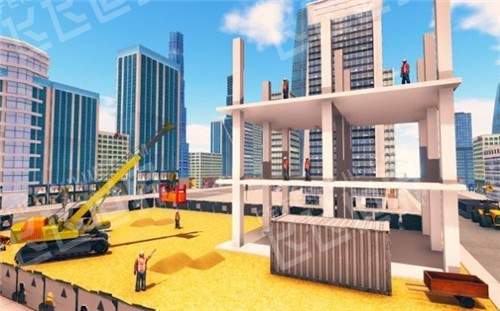 真实城市建设者道路施工模拟器